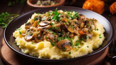 Photo of Картофельное пюре с грибами