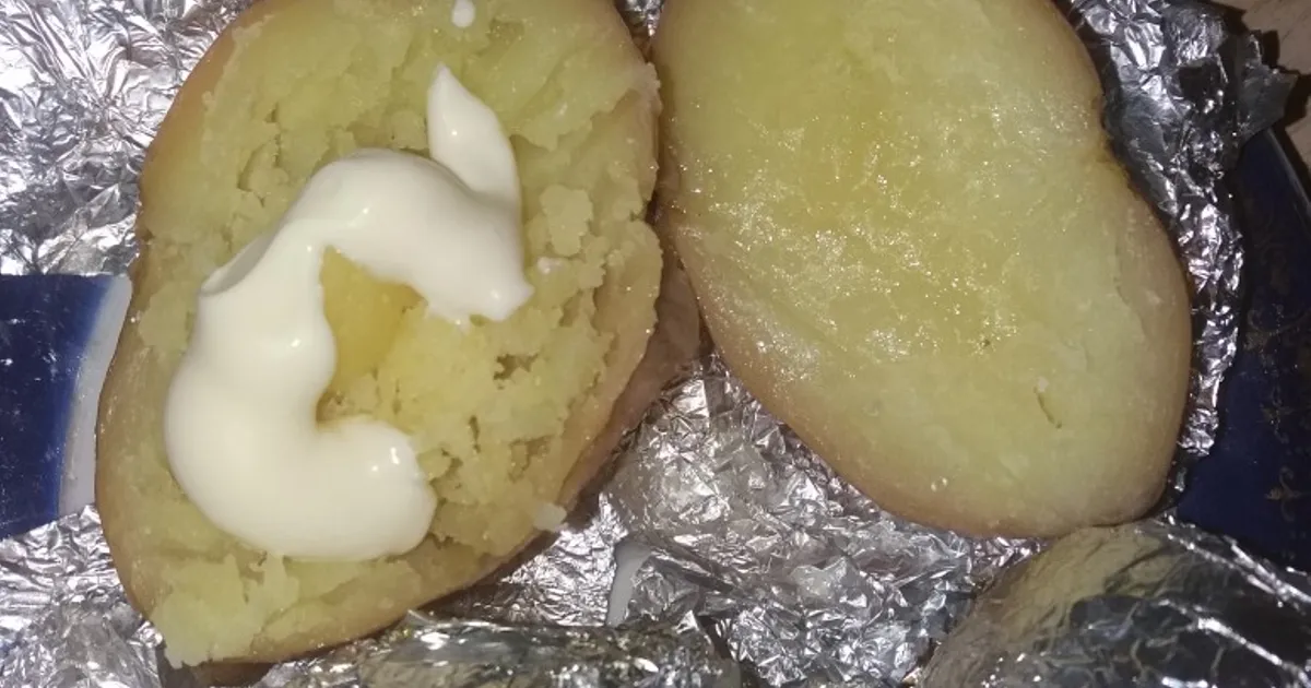 Фото 12 — Печеный картофель с чесноком