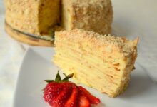 Photo of Пирог «Наполеон» с кремом