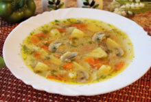 Photo of Грибной суп с картошкой и луком