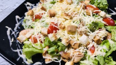 Photo of Салат «Цезарь» с курицей