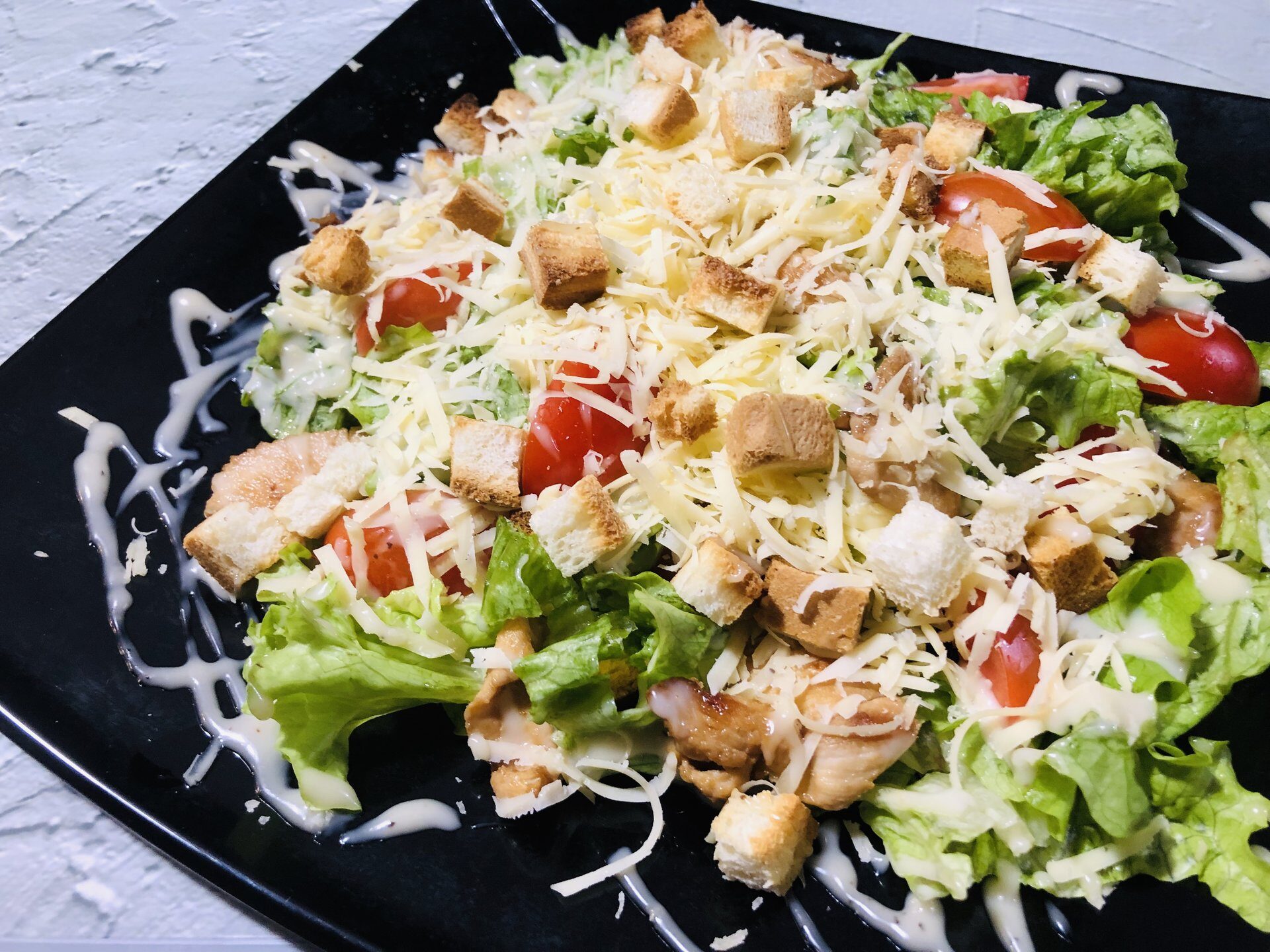 Фото 9 — Салат «Цезарь» с курицей