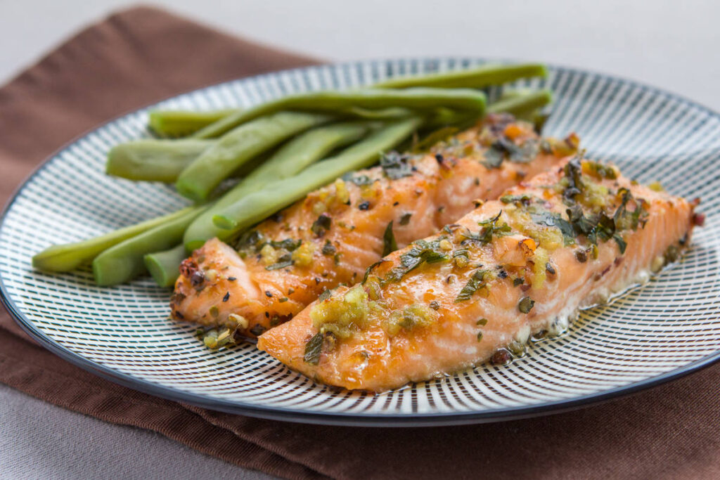 Фото 5 — Лосось с соусом из лимона