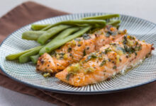 Photo of Лосось с соусом из лимона