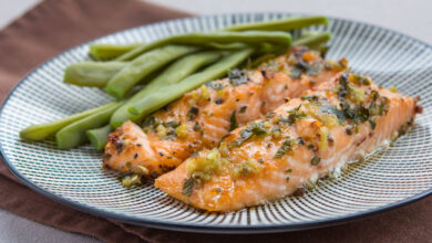 Photo of Лосось с соусом из лимона