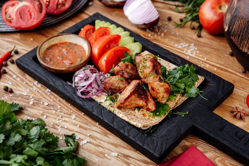 Фото 14 — Шашлык из свинины с луком