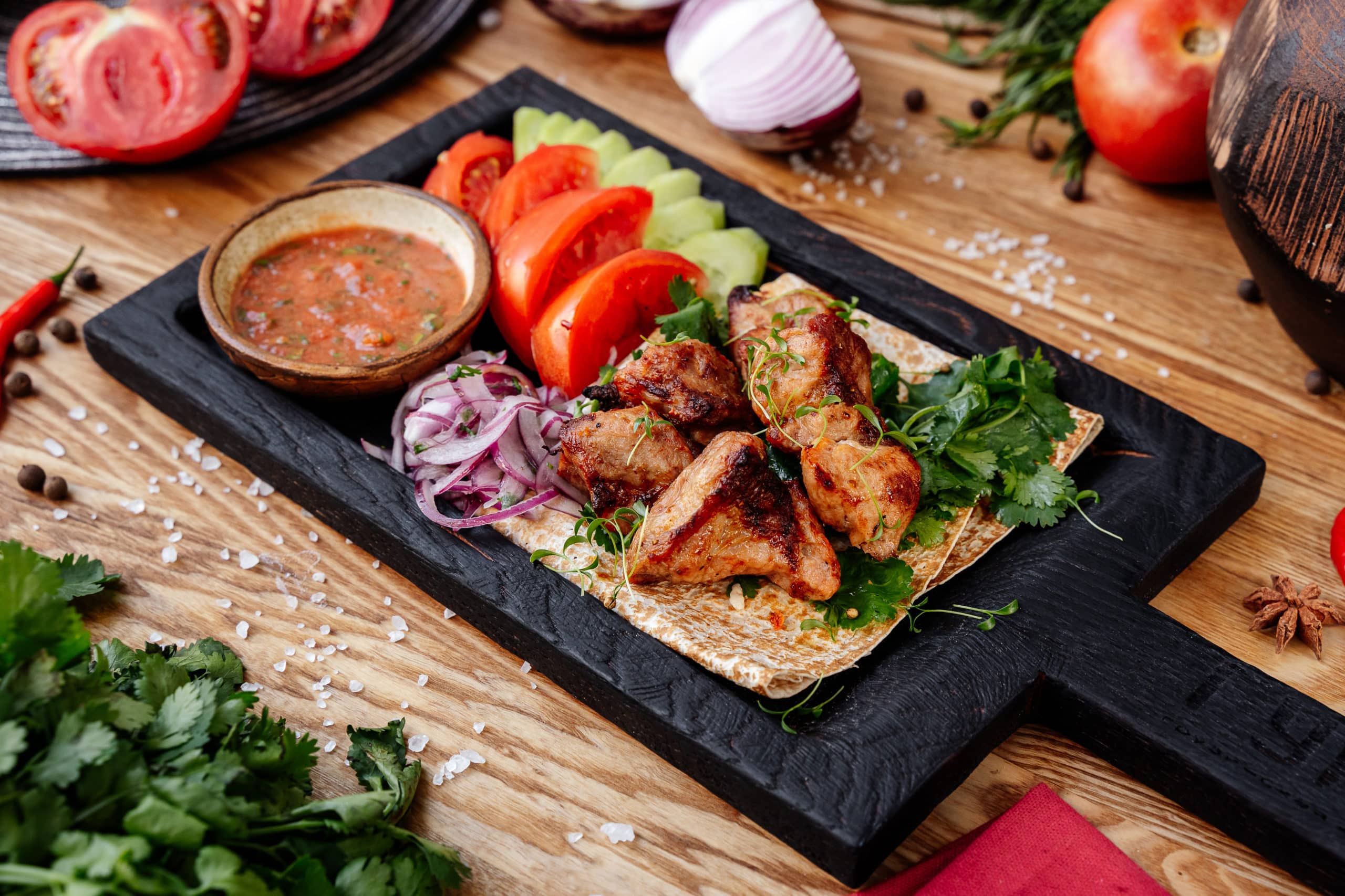 Фото 14 — Шашлык из свинины с луком